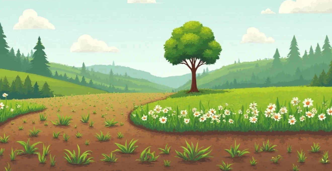 organic crop farming