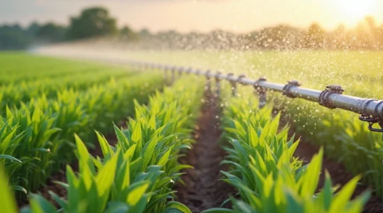 Modern irrigation