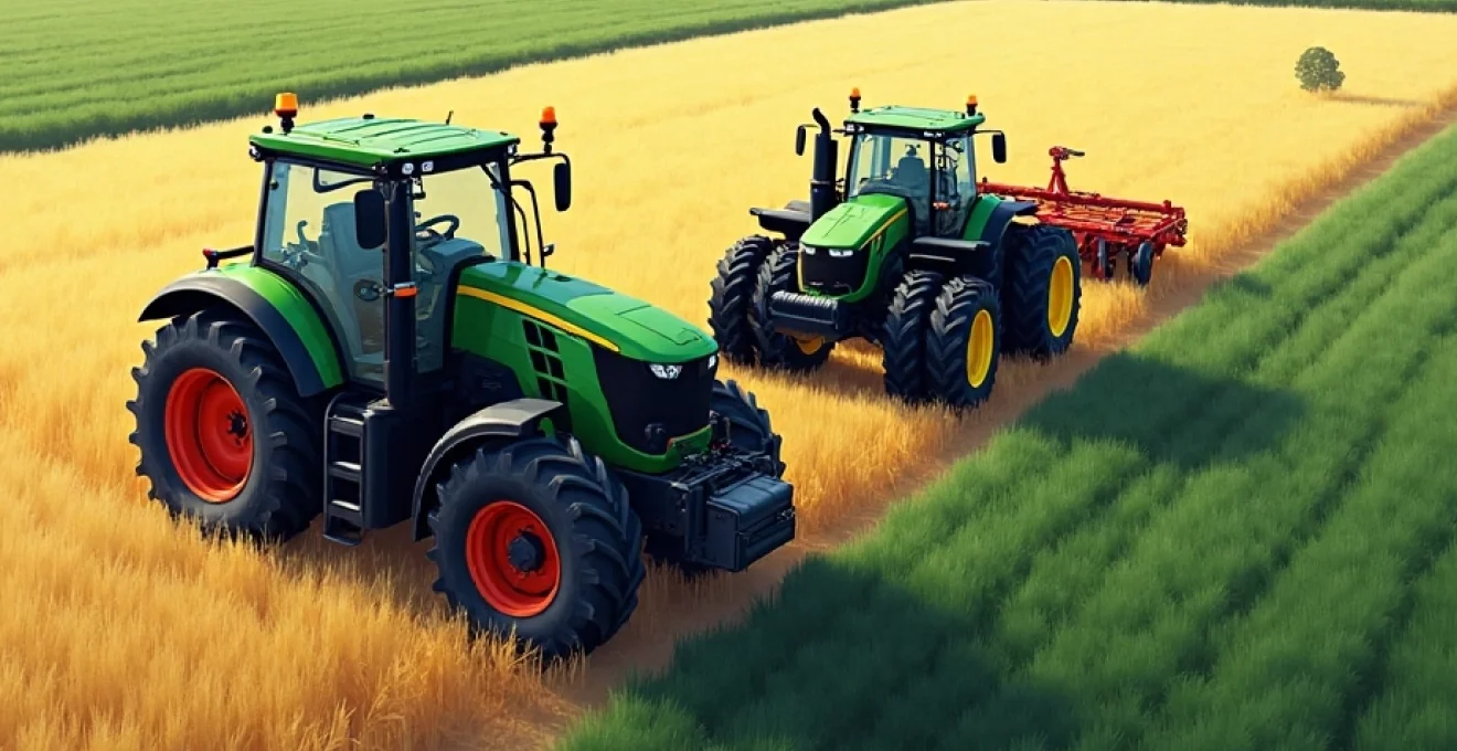 GPS tractors