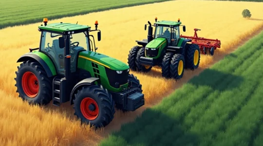 GPS tractors