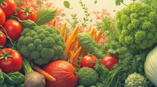 Seasonal vegetables